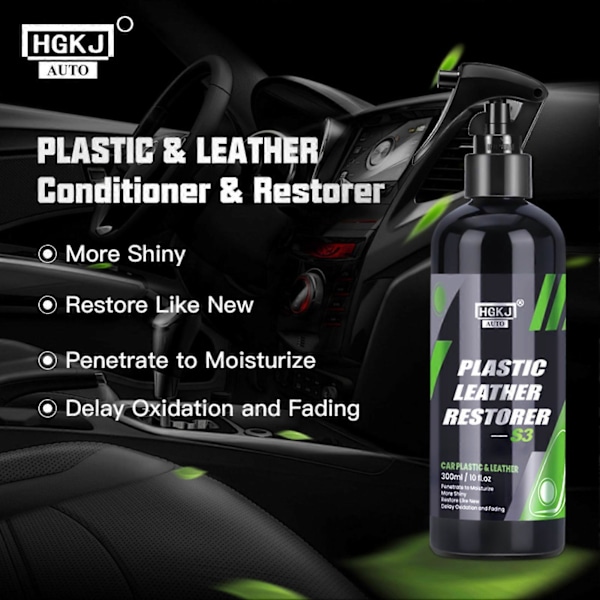Plastrens Poleringsmiddel Hydrofobisk Coating Biltilbehør 50/100ml 50ml