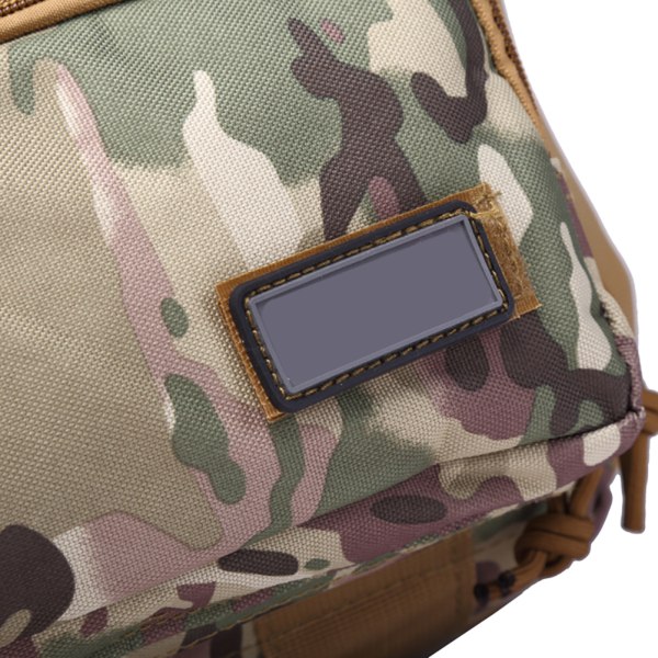 Outdoor Messenger Bag Vanntett Oxford Cloth Portable Bag for 14 Tommers datamaskin fjellklatring Vandring Grønn