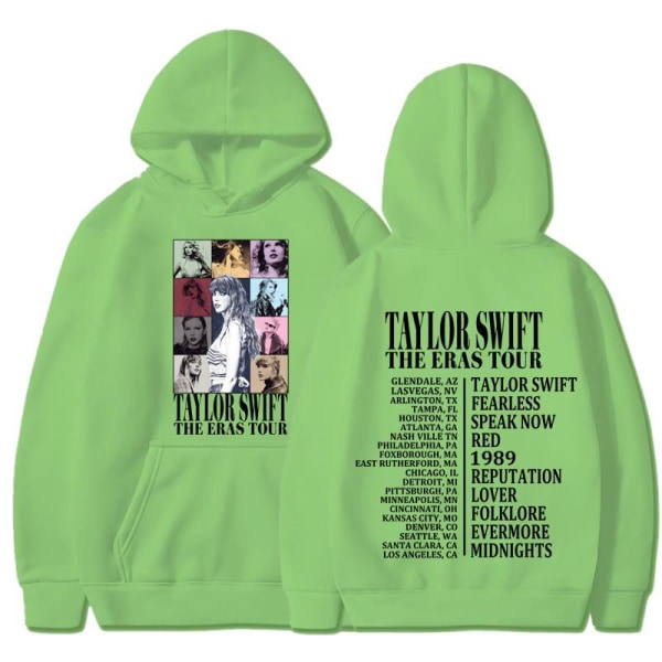 Taylor Swift Huppari Sweatshirt Painettu Huppari Pusero Puserot Aikuisten Kokoelma Lahja XXL Huppari