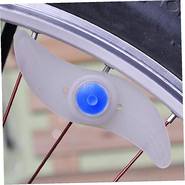 Cykel Hjul Lys Vandtæt Cykel Egerlys LED Neon Dæk Blinkende Lampe Ridetilbehør 4 stk