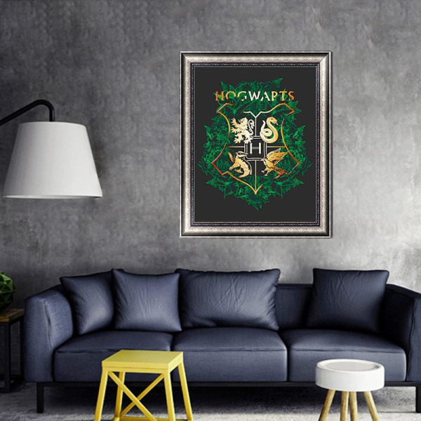 Diamond painting 40x30 cm Wizard Harry Potter Diamond painting multicolour-F F
