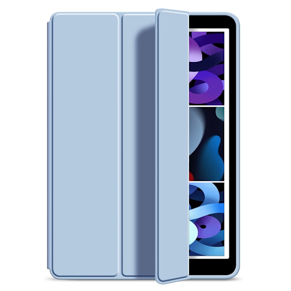 iPad beskyttende deksel smart sleep silikon mykt skall White Ice Blue [2019/2020/2021(10.2 Inches)