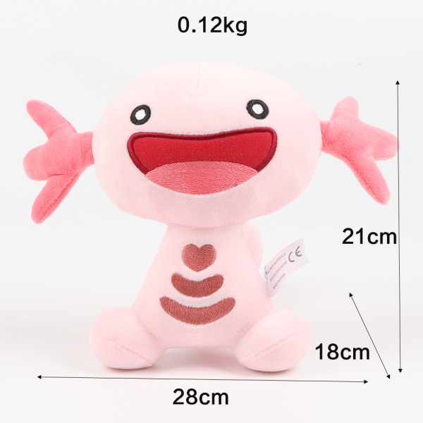 Poke mon 23 cm Pink Wooper Plys – Jouet Nouveau 2023 Fantastisk Baby Pet Poke mon