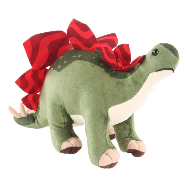 Simuleret dinosaurdukkelegetøj tegneseriefyldte dyr yndig blød plyslegetøjsdekoration til børn
