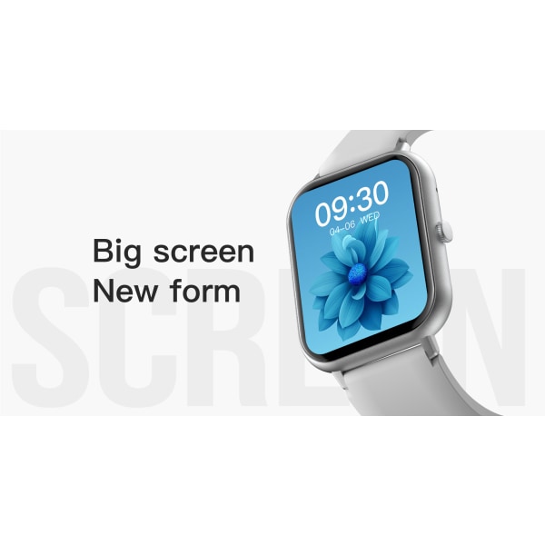 ZL54C Smart Watch 2024 Uusi AI Voice Assistant Sports Mode Bluetooth Call ZL54C Smart Watch Silver + silver tre stål