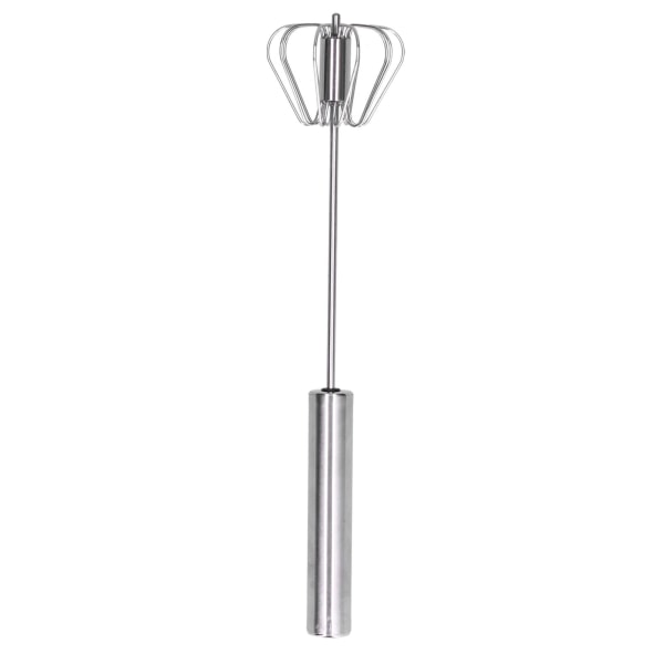 Egg Beater SemiAutomatic Stainless Steel Small Egg Whisk Hand Mixer for Kitchen Use(14in )