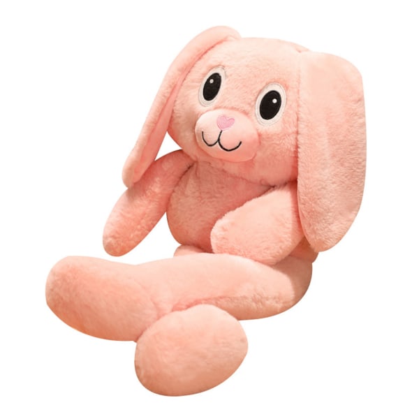 (100 cm rosa) strekkbare ører langbeint kanin