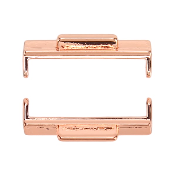 YQ 2Pcs Watch Band Connector 22mm Metal Watch Strap Connector Accessory Part for FIT 2 Rose Gold