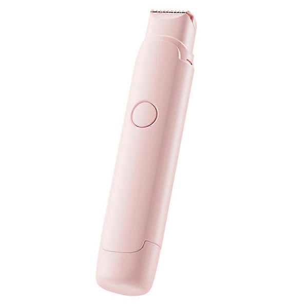 Smertefri Barbermaskin for Kvinner, 2-i-1 Trim & Glid, Null Irritasjon, Ideell for Sensitiv Hud Som Vist