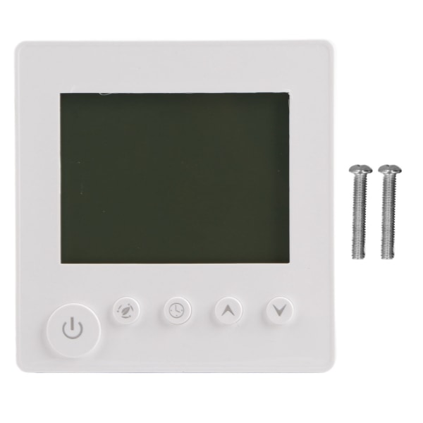 3A Vannvarmer Termostat med LCD ABS Intelligent Temperaturkontroll for Hjem 95‑240V