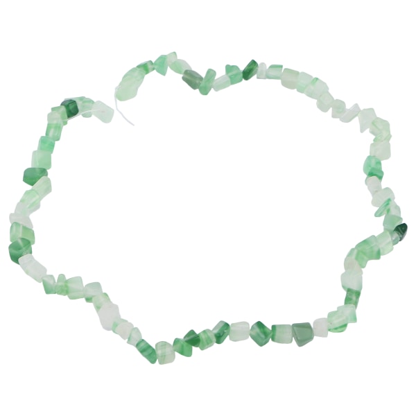 Jewelry Making Bead Chip Necklace Bracelet Craft Making Irregular Bead AccessoriesGreen Stripe Agate