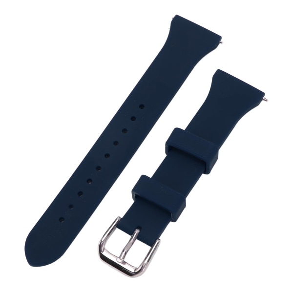 YQ Erstatning Sport Watch Band for Amazfit GTS 4 Hurtigutløsing Justerbar Silikon Watch Rem for 20mm Brede Lugger Klokke Blå