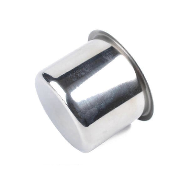 4 stk Universal Marinebåt Koppholder 68X55mm Rustfritt Stål Drop-in Drikkeholder for Pokerbord Sofa GS