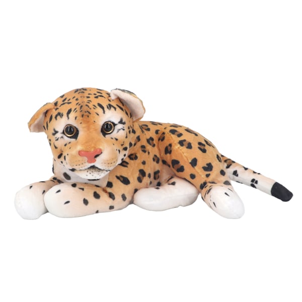 Plys udstoppede dyr Dukke Sød Simulering Jungle Dyr Blødt foring Dyr Plys Dukke Legetøj til Stue Soveværelse Leopard