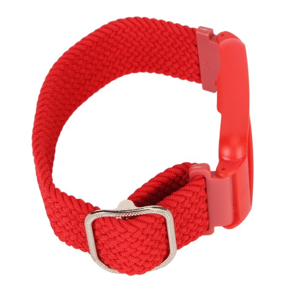 YQ Nylon Watchband Ersättning Wirstband Justerbar Sport Andas Watchband med Fodral för Oppo Free Röd med Rött Fodral