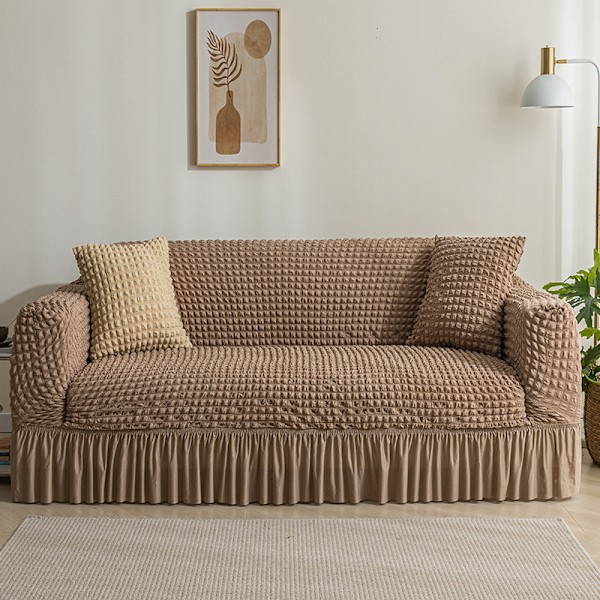 Soffaöverdrag 3-sits High Stretch Universal Soffaöverdrag Skydd 04#