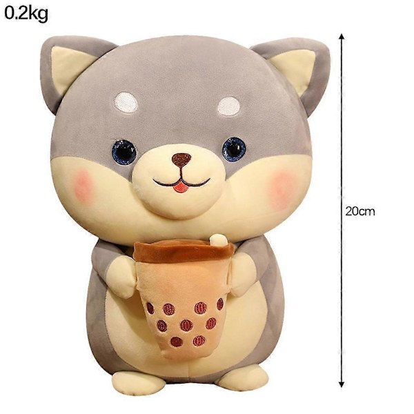 Tecknad Plysch Hund Leksaker Barn Shiba Inu Håller Mjuk Kramvänlig Leksak Soffkudde Hem Sovleksaker GS 20cm