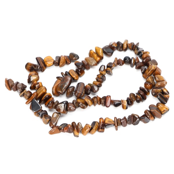 Enkel smykke DIY uregelmæssige perler unikke perler vedhæng tilbehør til ring armbånd Tigerøje