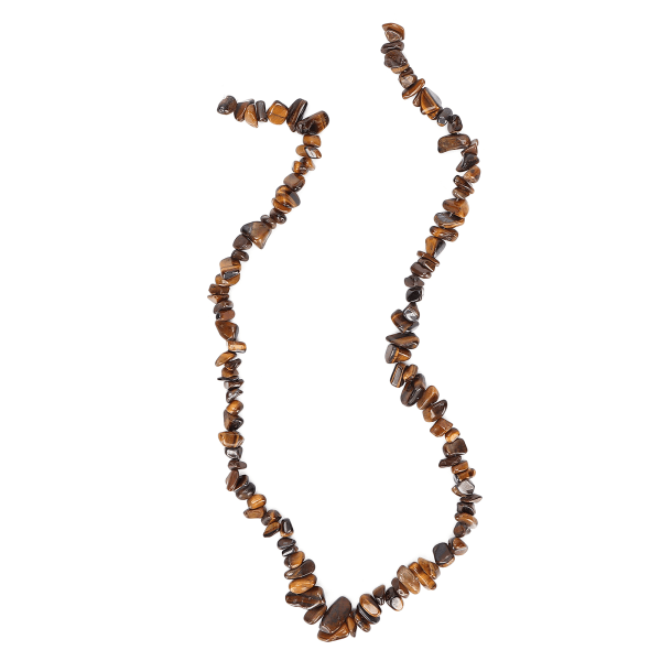 Enkel smykke DIY uregelmæssige perler unikke perler vedhæng tilbehør til ring armbånd Tigerøje