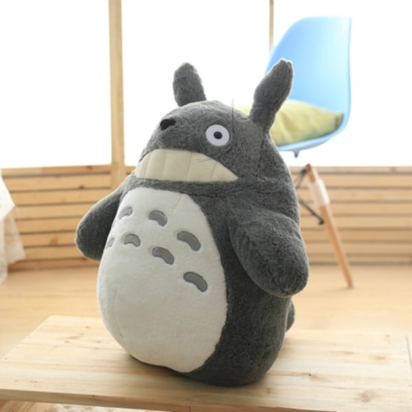 30/40 cm söt anime barn Totoro docka stor mjuk kudde plyschleksak Totoro chinchilla 30cm