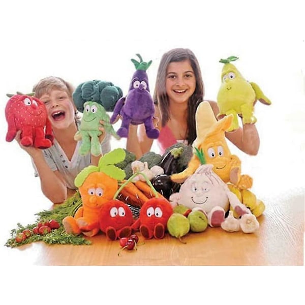 Mjukdjur, 1 St Frukt Grönsak Mjukt Gosedjur för Barn Stil 2