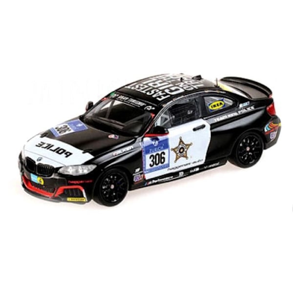 Miniatyrer monterade - Minichamps - M 235I Racing 24H Nurburgring - 1/43 - Svart - Vuxen