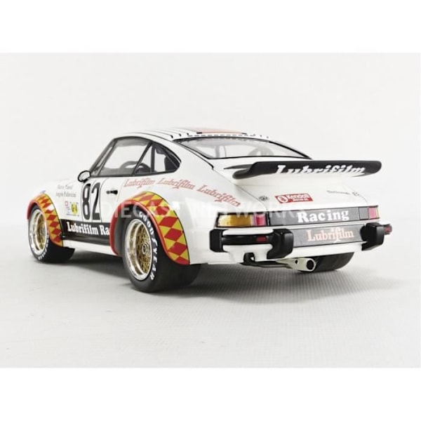 Samlarbil i miniatyr - MINICHAMPS 1/18 - PORSCHE 934 - Vit Svart Gul Röd Vit / Svart / Gul / Röd