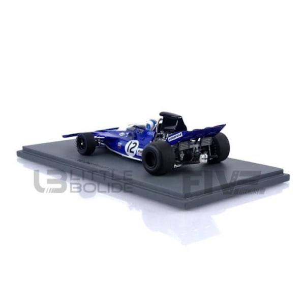 Samlarbil i miniatyr - SPARK 1/43 - TYRRELL 002 - Franska GP 1971 - Blå