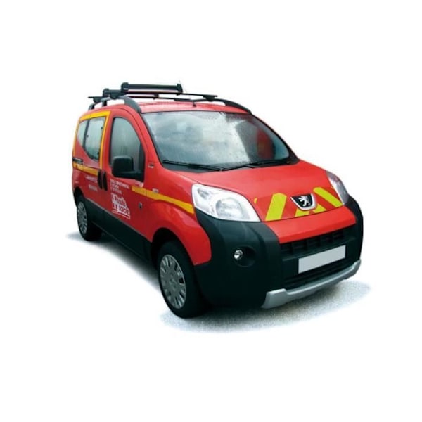 Monterade miniatyrer - Peugeot Bipper Firefighter 2009 1/43 Norev