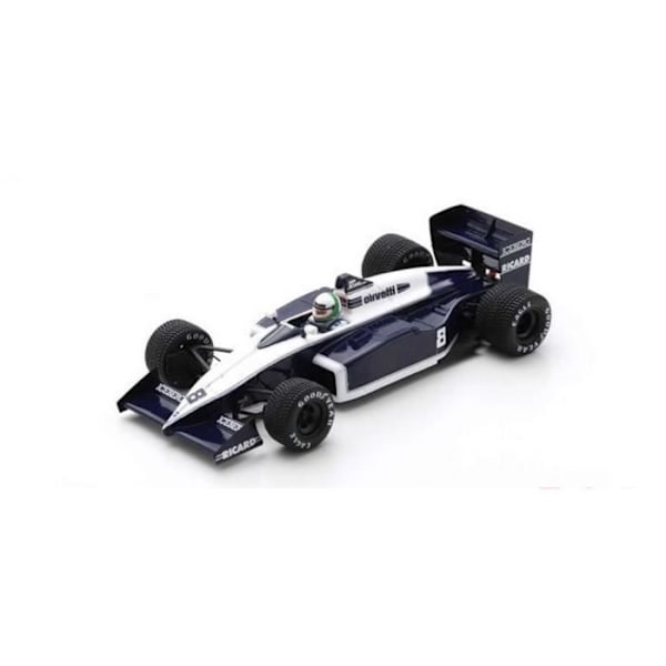 Monterade miniatyrer - Brabham 1987 De Cesaris 1/43 Spark