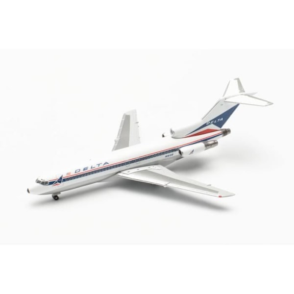 Miniatyrer monterade - Herpa - Boeing 727 -100 - Delta Air Lines - 1/500