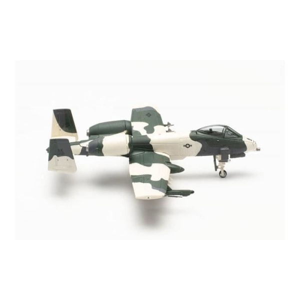 Monterade miniatyrer - U.S. AIR FORCE FAIRCHILD A-10A THUNDERBOLT II - 18TH TACTICAL FIGHTER SQUADRON - ALASKA 1982 1/200 Herpa Grönt och vitt