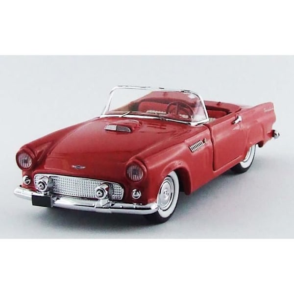 Monterade miniatyrer - Ford Thunderbird cabriolet röd 1956 1/43 Rio