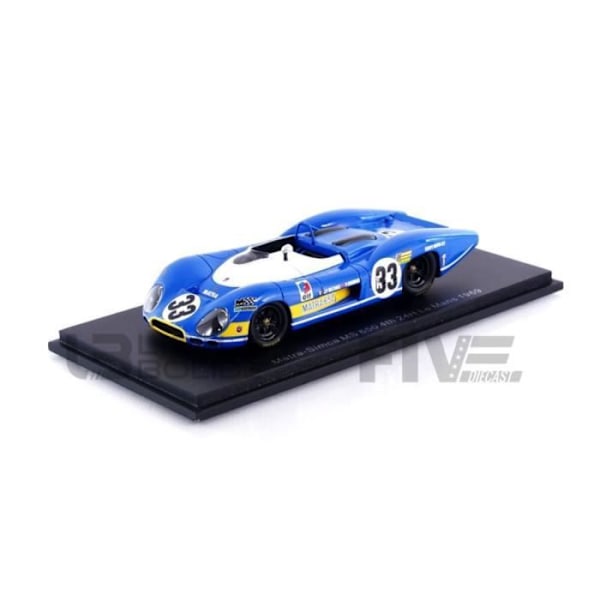 Samlarbil i miniatyr - SPARK 1/43 - MATRA - SIMCA MS 650 - Le Mans 1969 - Blå / Vit - S3547