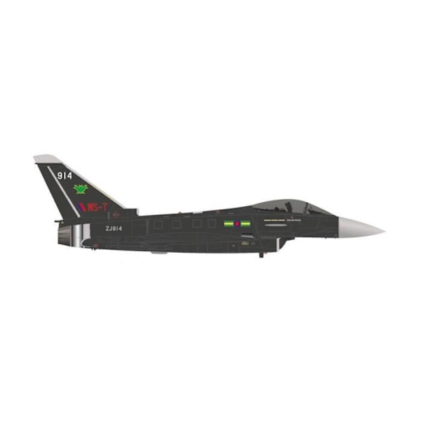 Monterade miniatyrer - Eurofighter Typhoon - No IX(B) Squadron, RAF Lossiemouth - Batman Aggressor Schema ZJ914 / WS-T 1/72 Herpa