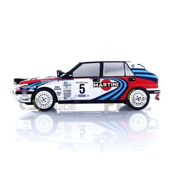 Samlarbil - IXO 1/18 - LANCIA Delta Integrale 16V - Safari Rally 1990 - Vit / Grön / Röd - 18RMC139C Vit / Grön / Röd