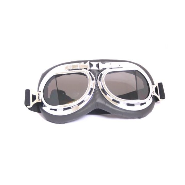 HALVA PRISET! Retro GOGGLES GOOGLES Nostalgi MC-glasögon Röde Baronen STEAMPUNK