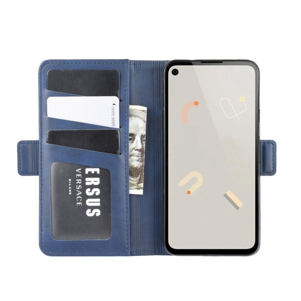 Plånboksfodral till Google Pixel 4A blå