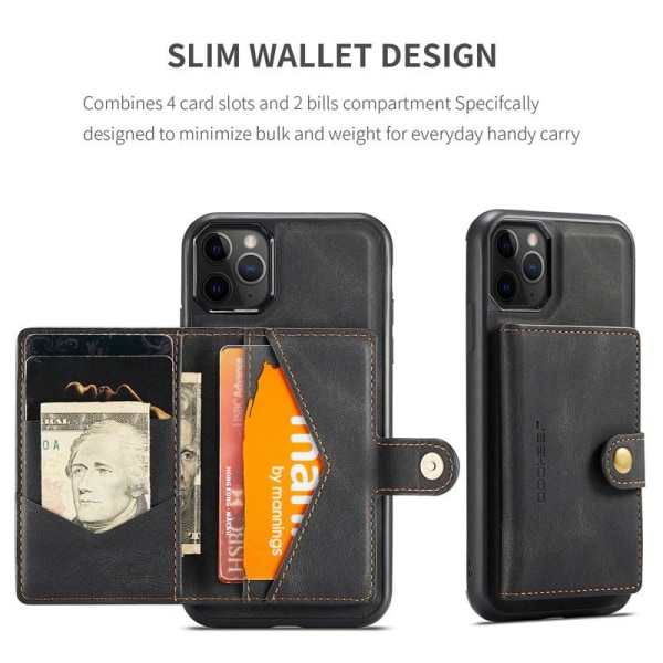 Premium skal med avtagbar plånbok till iPhone 11 Pro 19b4 | Fyndiq