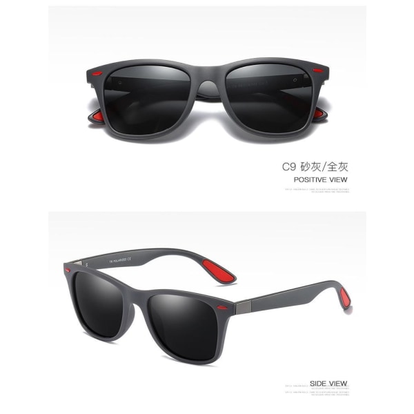 Trendiga Polariserade Solglasögon  - Olika färger  (C5) OceanBlue C5