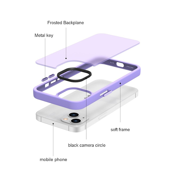 Silikon greppvänligt skal till iPhone 13 Pro Max grön