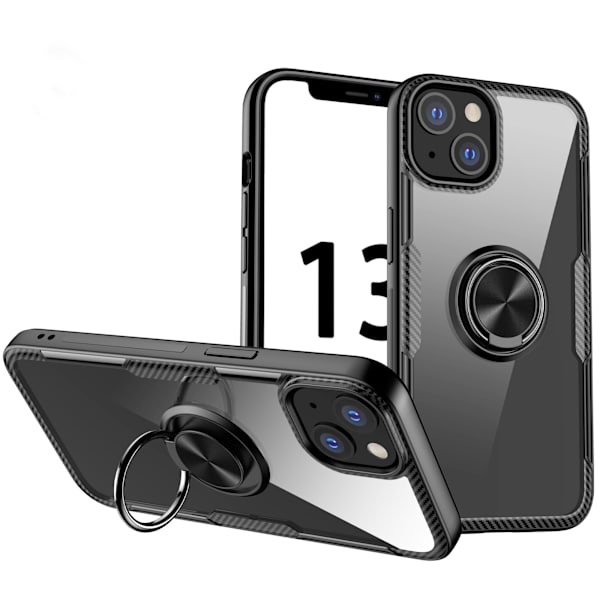 Stryktåligt ringskal till iPhone 13 Pro svart