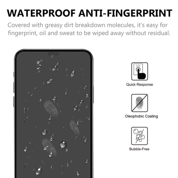 Skärmskydd iPhone 12/12 Pro - Bubbelfritt Härdat glas
