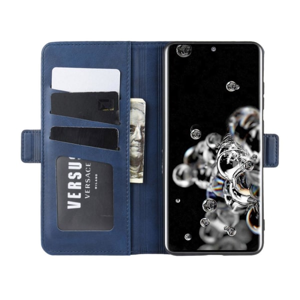 Plånboksfodral till Samsung Galaxy S20 Ultra blå
