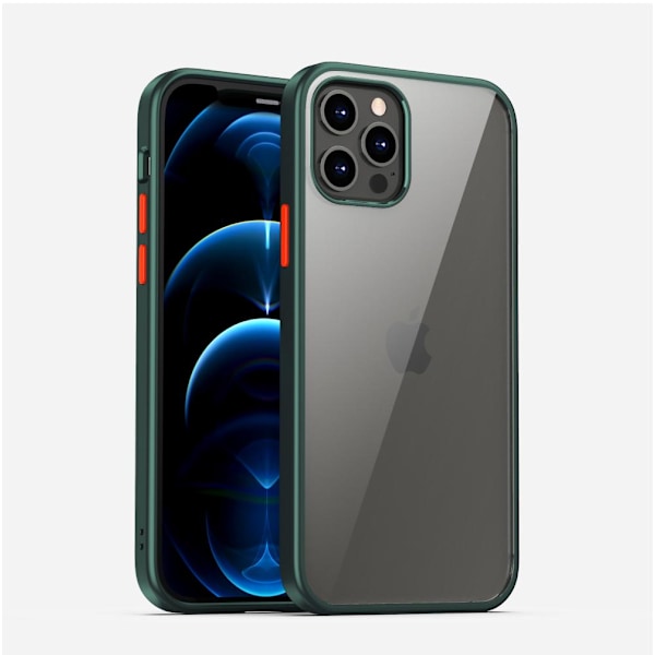 iPhone 12 och 12 Pro Lätt och greppvänligt skal grön