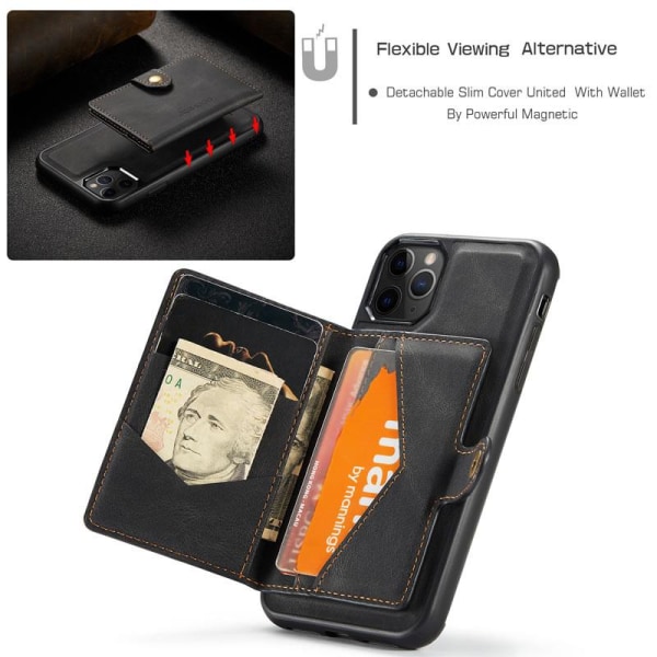 Premium skal med avtagbar plånbok till iPhone 11 Pro