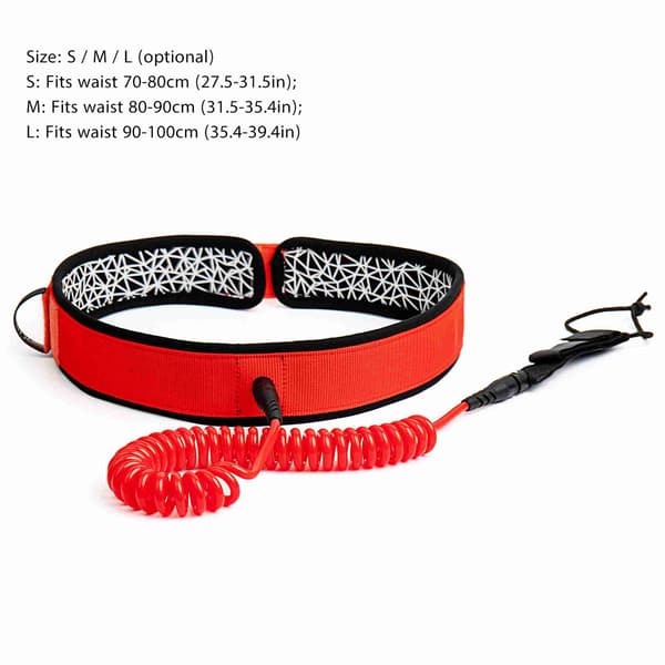 Surfebrettbelte 7mm 10ft Innpakket SUP Stand Up Paddleboard Leash