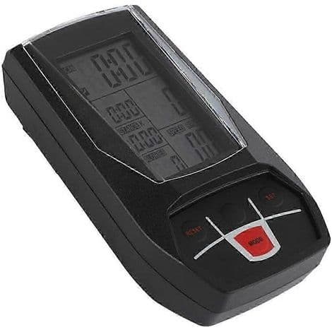 Kuntopyörän harjoitusmonitori LCD-näytöllä ja nopeusmittarilla
