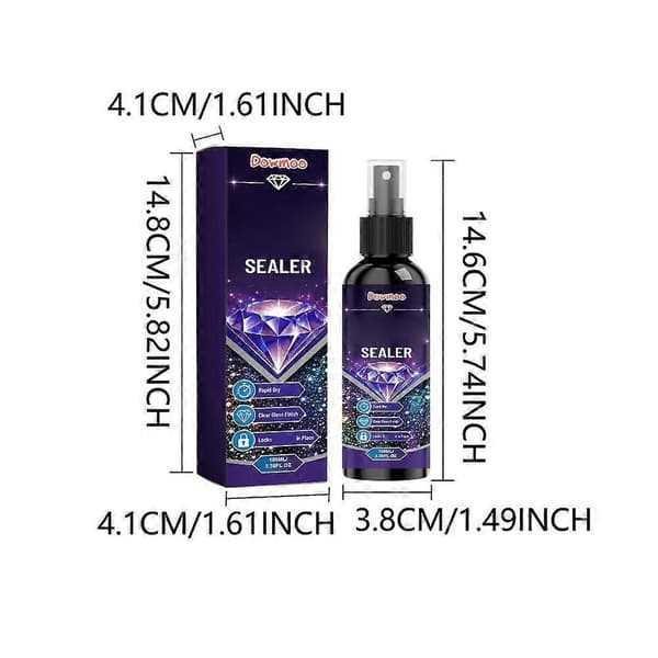 3 stk. Diamond Art Painting Sealer Spray Klar Glans Lim