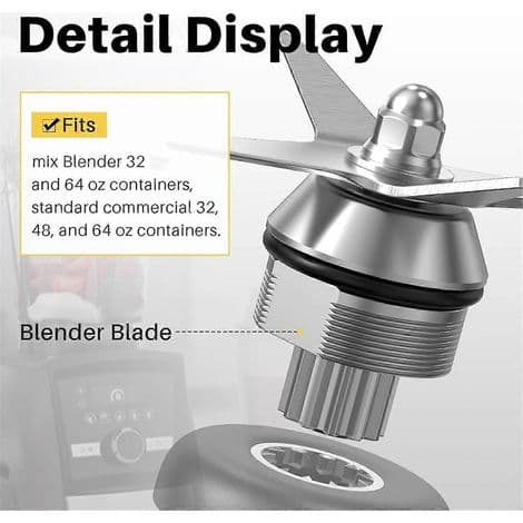 Erstatningsblad for Vitamix blender (våtblad)